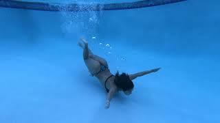 Underwater Swimming Pool Bikini Fun.