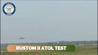 ATOL and Gagan SATCOM test Rustom II.