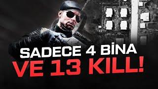 SADECE 4 BİNA VE 13 KILL PUBG