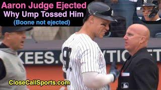 E38 - Aaron Judge Ejected After Ryan Blakneys Strike 3 Call Telling Ump Hes Been Bad All Game