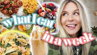 DAS esse ich alles in einer Woche   What I eat in a week + Rezepte   Dagi