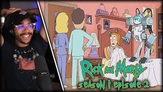 Rick and Morty Season 1 Episode 2 Reaction - Lawnmower Dog