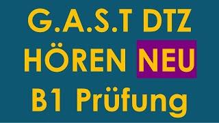 G.A.S.T DTZ B1 Hören Prüfung B1 Neu 2024 #dtz #dtzb1 #dtzhören