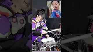 ตีกลอง แกเป็นใคร๊ เพลงมาแรงใน Tiktok #drumcover  #drums