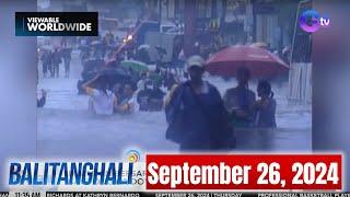 Balitanghali Express September 26 2024