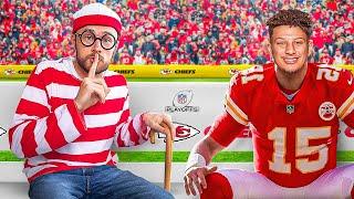 Playing Wheres Waldo at the NFL Playoffs