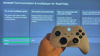 Xbox Series XS How to Change “You Can Join Multiplayer Games” Privacy Setting 2023 NEW