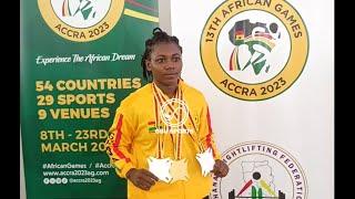 ALL AFRICA GAMES 2023-GHANAS FIRST GOLD MEDALIST WINNIFRED NTUMI SPEAKS AFTER 2 MORE SILVER MEDALS