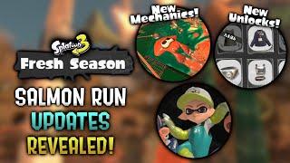 New Salmon Run UPDATES & Content Revealed - Splatoon 3