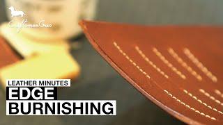 Leather Minutes ep10 Edge Burnishing with Super Simple Tools