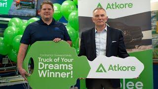 Atkore Truck Sweepstakes Winner