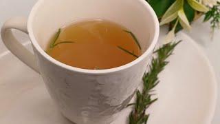 Rosemary  Tea Recipe How to make Tea from Fresh Rosemary Leaves