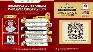 Pembekalan Dosen Pembimbing Lapangan KKN Tematik Stunting atau Program Pengabdian Masyarakat Lainnya