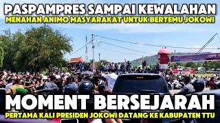 Kunjungan Presiden Jokowi Kabupaten Timor Tengah Utara Provinsi NTT