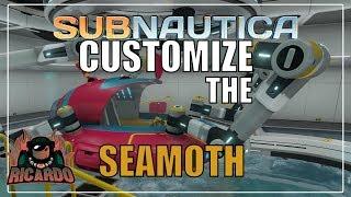 Subnautica Customize the Seamoth with Vehicle Mod Station Easy Guide