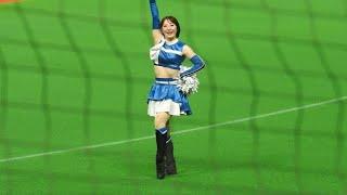 ＜2022.7.3オリックス戦＞ファイターズガールの吉田桃子さんと工藤彩音さんによる「Y.M.C.A.」