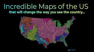 Incredible Maps of the US that will Change the Way You See the Country...