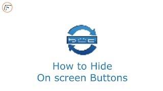 How to Hide on screen Buttons - Android