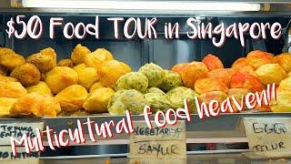 Trying ALL types of food in Singapore with JUST $50
