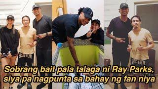 RAY PARKS PINASAYA ANG KANYANG SOLID FAN KASAMA SI ZEINAB HARAKE