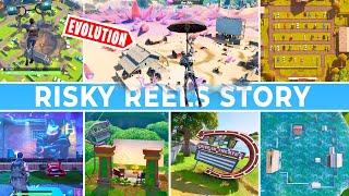 COMPLETE Evolution of *RISKY REELS* in Fortnite Season 4 - 15