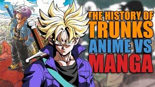 What Are The Differences Between The History of Trunks Anime Vs Manga?  History of Dragon Ball