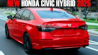 2025 New Honda Civic Sedan Hybrid - Better than Corolla Hybrid?