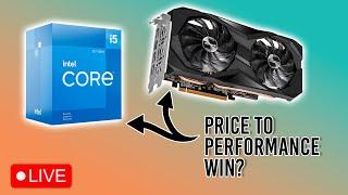 i5-12400f + RX 6600 Gaming PC LIVE Performance Testing  1080p + 1440p Benchmarks