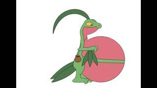 Grovyle Mystery Dungeon Vores Colin the Pikachu red scarf