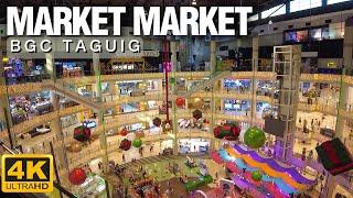 Market Market BGC Taguig  Walking Tour 4K UHD