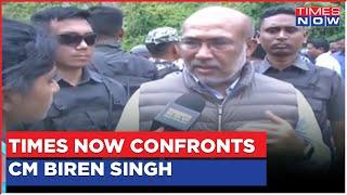 CM N Biren Singh Exclusive On Manipur Violence Oppositions Questions & PM Modi  English Updates