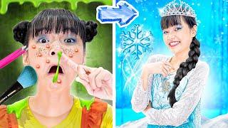 Baby Doll Extreme Makeover From Nerd To Elsa Princess Baby Doll Falls In Love With Jack