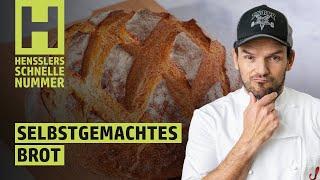 Schnelles Selbstgemachtes Brot Rezept von Steffen Henssler  Günstige Rezepte
