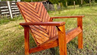 I Built Adirondack Chairs For My Outdoor Theater