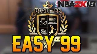 NBA 2K18 HOW TO GET 99 OVERALL LEGEND EASY HOW TO GET ALL ATTRIBUTE UPGRADES & BADGES FAST