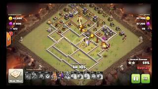 Th 11 Air Attack 3 star War Strategy Clash Of Clan