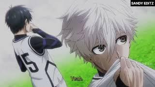 Isagi yoichi badass moment in season 1  isagi yoichi shocking moment   Blue lock