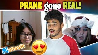 OMEGLE but I pranked this girl & her reaction was *Shocking* 