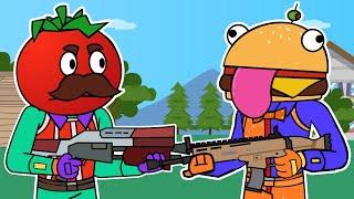 Tomato & Burger  Fortnite Animation ALL EPISODES