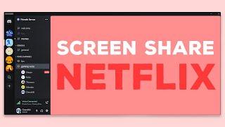 How to fix Black Screen When Screen Sharing on Discord Netflix Prime etc