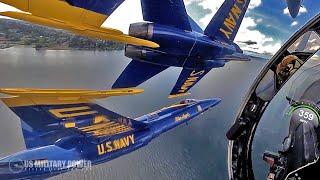 This Blue Angels Cockpit Video is Terrifying and Amazing