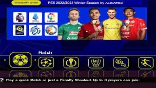 PES 2023 PS2 Winter Final Update by Aligamez  Review