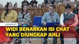 Widi Benarkan Isi Chat dengan Vina yang Diungkapkan Ahli Digital Forensik Rismon di Sidang PK