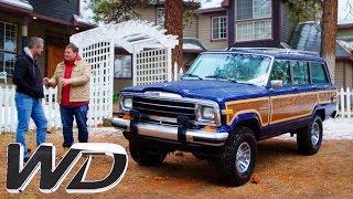 Driving The 1988 Jeep Grand Wagonner Around The Californian Mountains  Wheeler Dealers