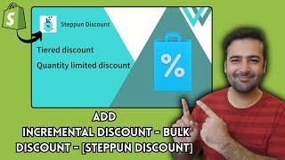 How To Add Incremental Discount - Bulk Discount - Shopify