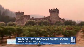 North California Napa Valley fires claim fourth victim