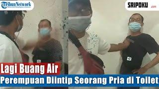 Sedang Buang Air Perempuan Diintip Seorang Pria di Toilet SPBU Pesing Cengkareng