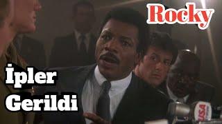 Rocky 4 Apollo İvan Drago Türkçe Dublajlı Sahneler {Konferans Konuşması} İpler Gerildi #Rocky