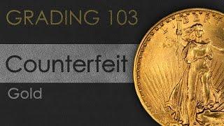 Counterfeit Coin Detection - Gold Coins