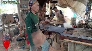 Bekerja Harus Tabah Dan Sabar #sawmill #rayariesya